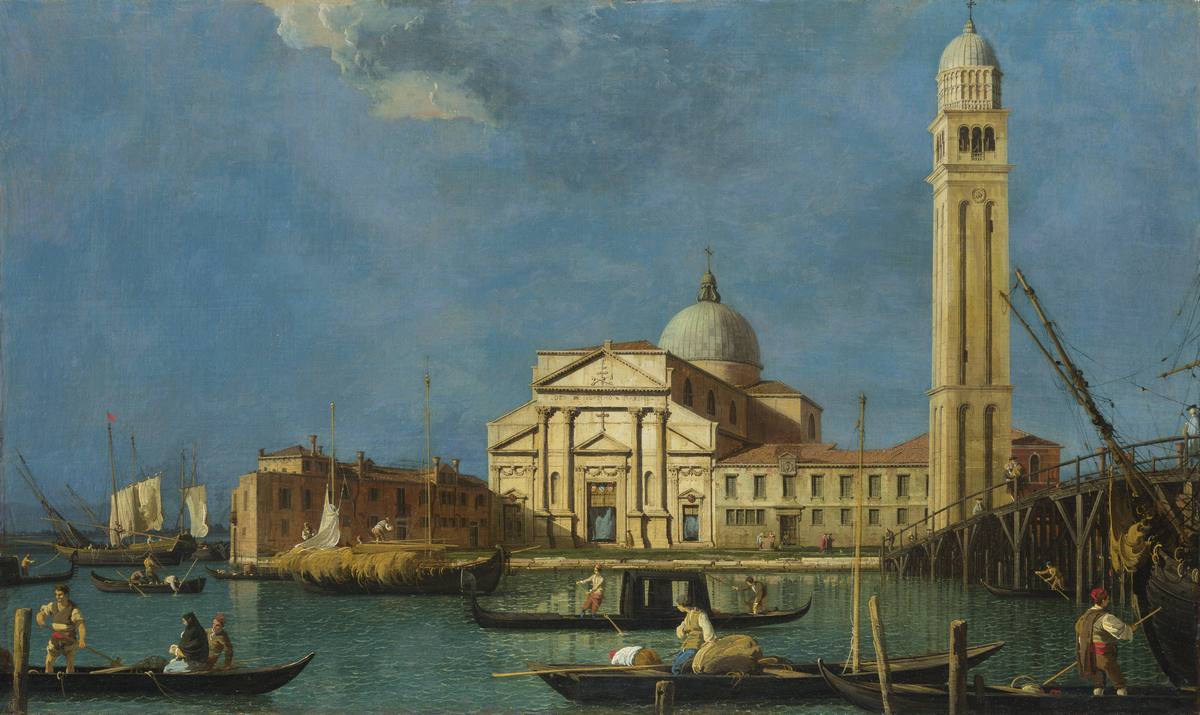 Canaletto:  [1730s] - Venice - S. Pietro in Castello - Oil on canvas - The National Gallery, London